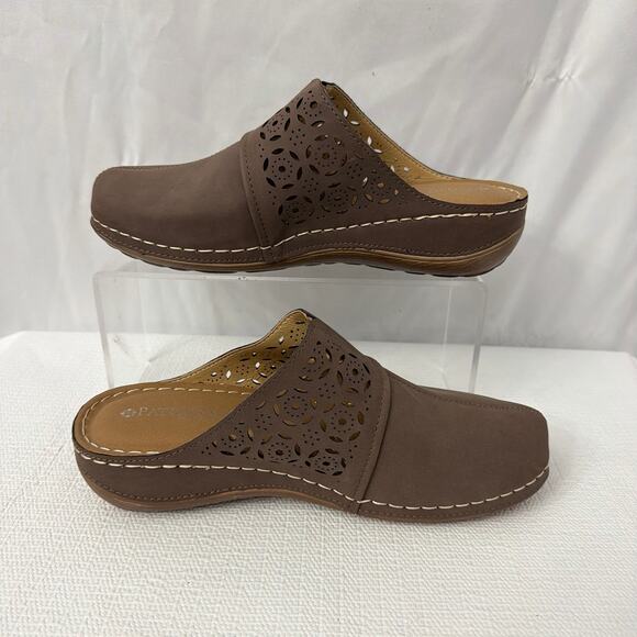Patrizia By Spring Step Clogs Womens 8.5 US Brown Maraley Mule Comfort 39 New - Picture 8 of 10